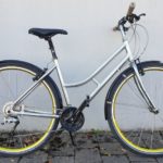 Damen City Retro chrom