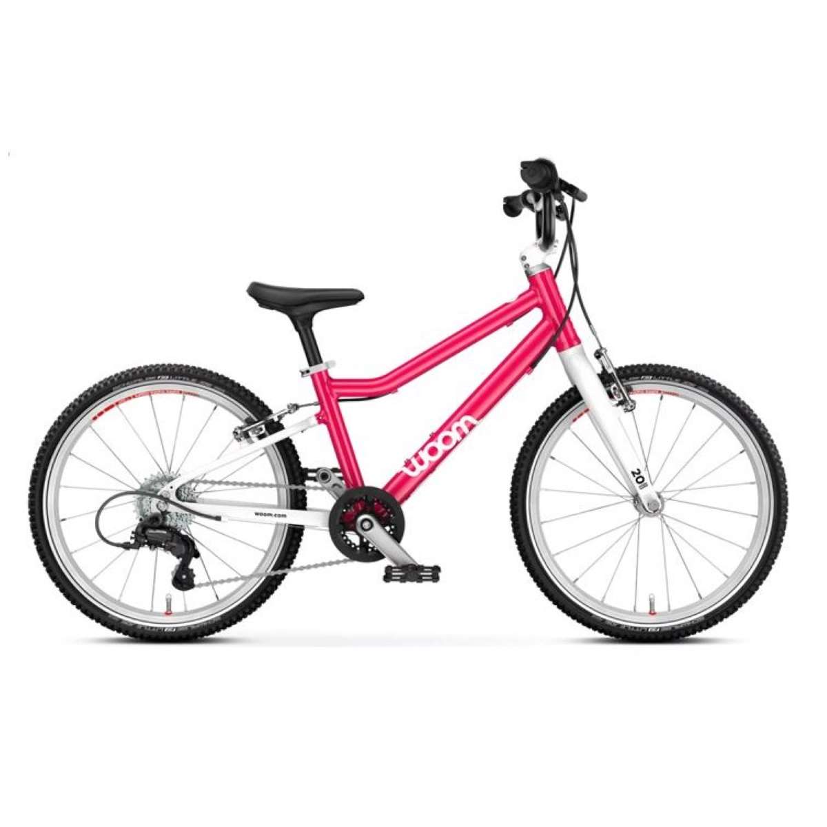 woom-4-go-hot-pink-2025 woom 4 GO 20" hot pink – Bild 1