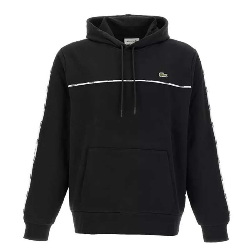 lacoste-Classic Fit-Sweatshirt mit Logo-Streifen Lacoste Classic Fit-Sweatshirt mit Logo-Streifen – Bild 1