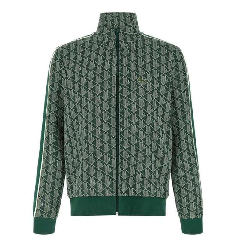 lacoste-Track-Jacke Paris aus Jacquard mit Reissverschluss Lacoste Track-Jacke Paris aus Jacquard mit Reissverschluss – Bild 1